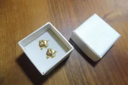Neue 750er Gold Stecker 1,4gr.