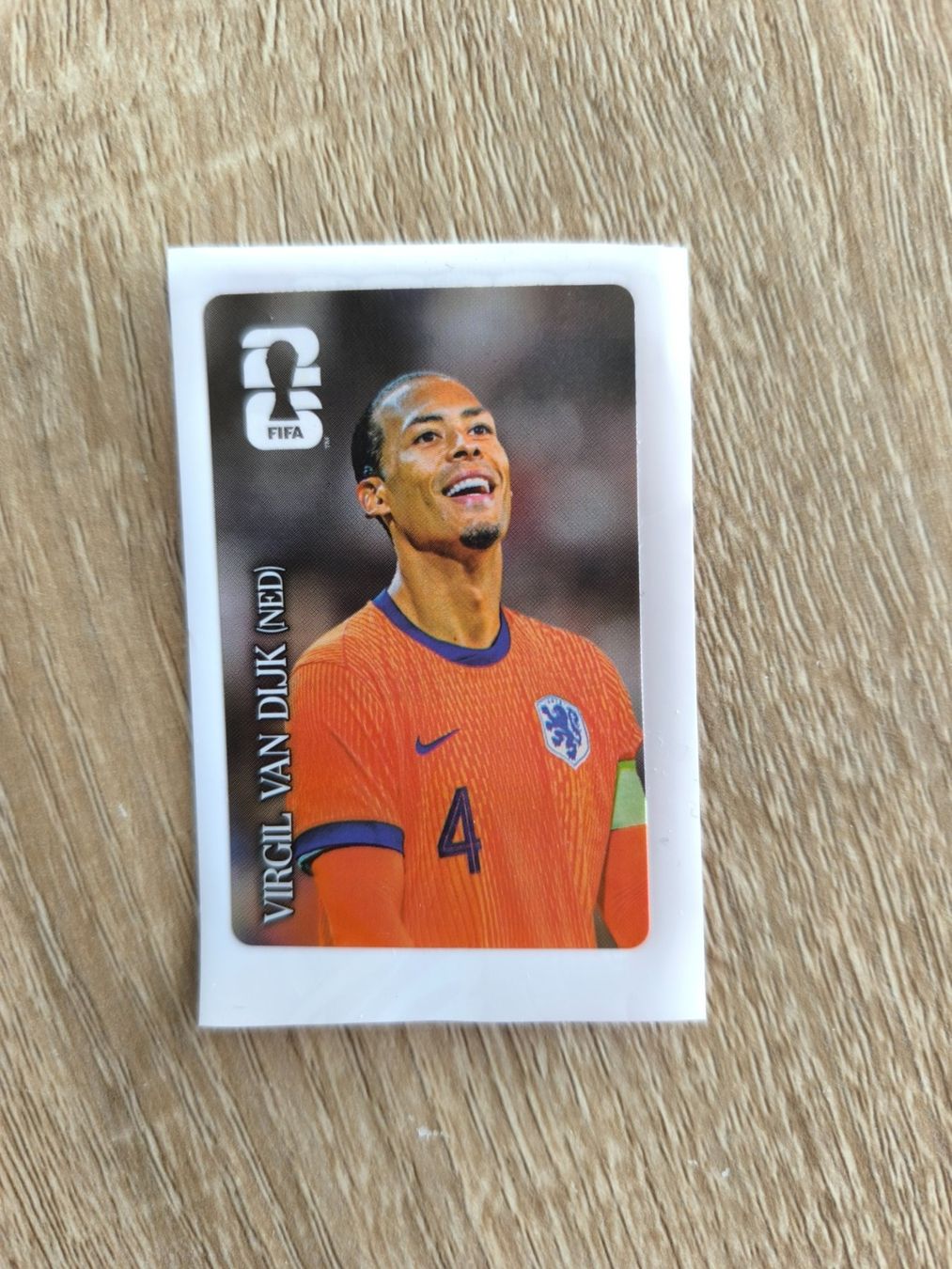 Panini Carte collezionabili: Virgil van Dijk Coca Cola Panini WM 2026 – Usato da Aarau venduto da raf_96
