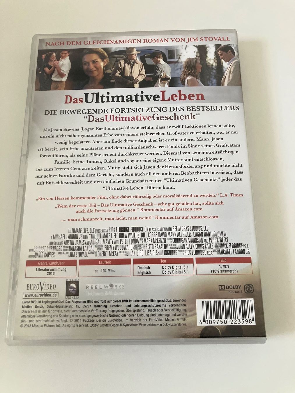 Tutti i DVDs: Das Ultimative Leben (DVD) – Usato da Arbon venduto da HelFer01 1
