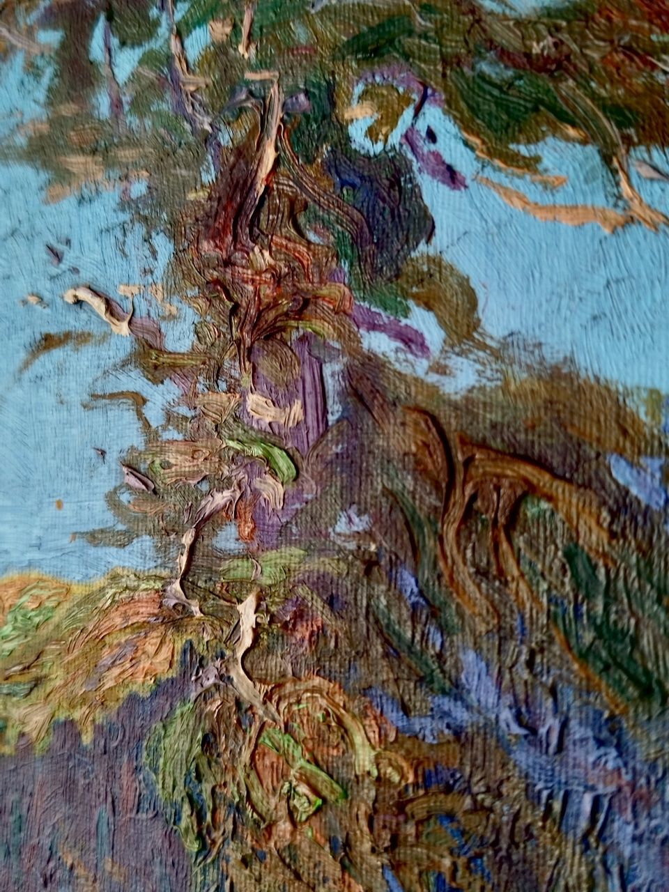 Gemälde: F. H. Thomen – Engadiner Berglandschaft, 48×38 cm, sign. – Gebraucht aus Langnau am Albis von Evi2009 3