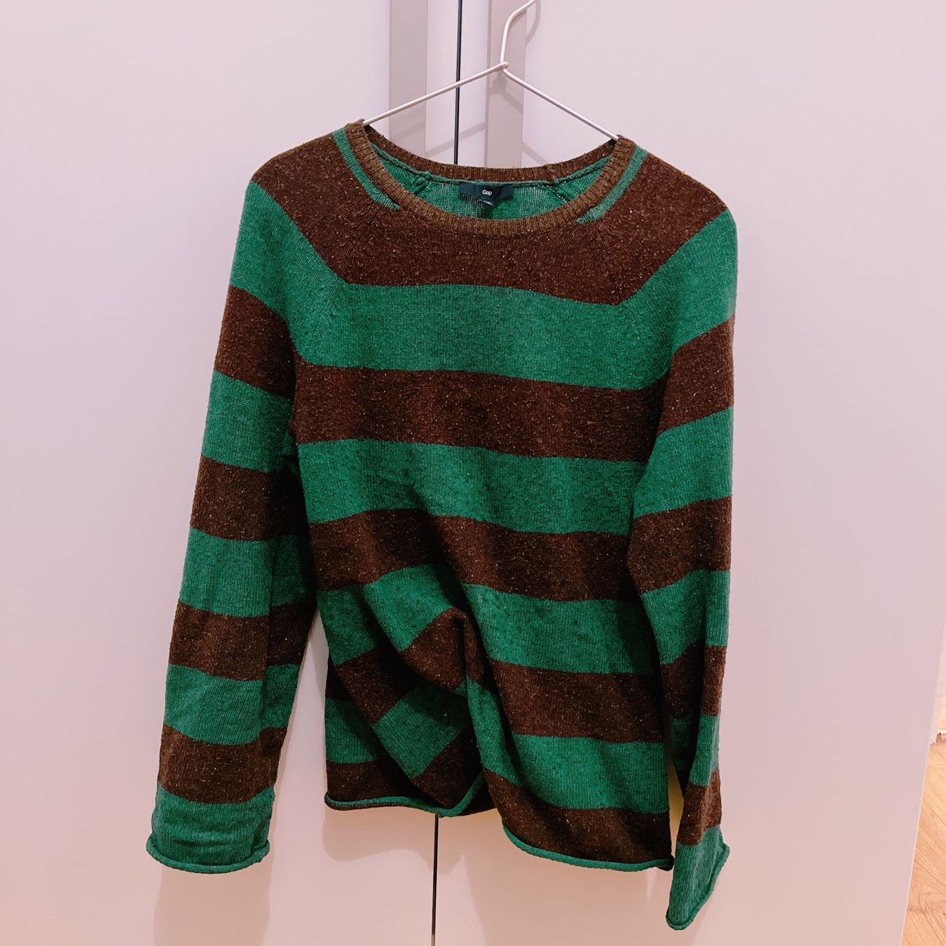 Gap Maglioni & Felpe: GAP Wool cotton Sweater - Green – Usato da Basel venduto da Harper.G