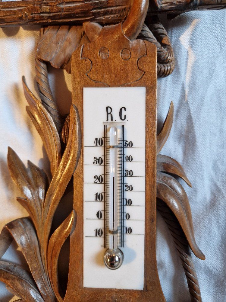 Altri elettrodomestici e apparecchi d’epoca: Adler Barometer: Brienzer Schnitzerei um 1890/1900 – Usato da Brittnau venduto da Zibu 2