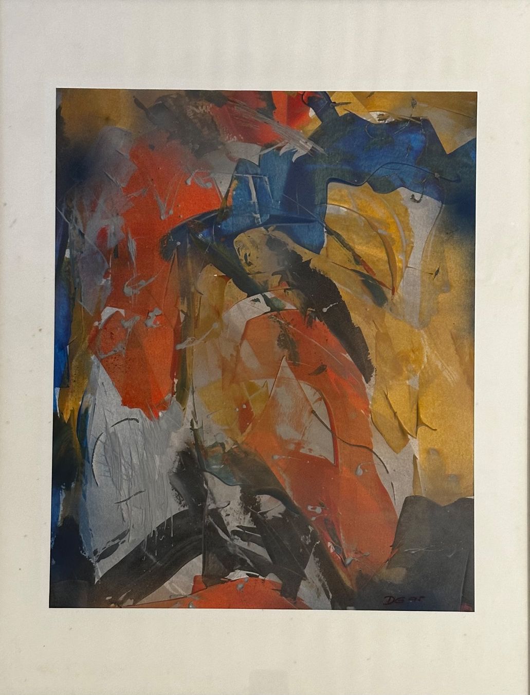 Gemälde: Original Gemälde, abstrakte Kunst – Gebraucht aus Embrach von pgi1970
