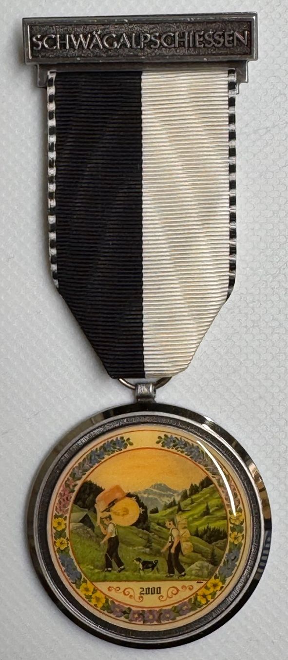 Medaillen: Medaille, Schwägalpschiessen 2000 – Neu (gemäss Beschreibung) aus Andwil SG von Ariisa1234