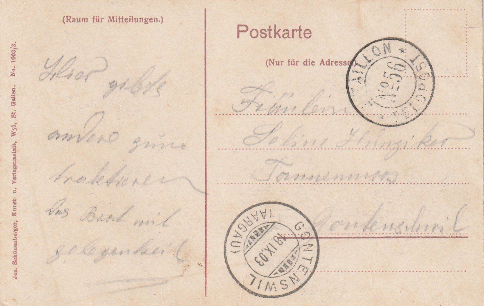 Cartoline postali: Humorkarte – Usato da Rorschacherberg venduto da fratovi2 1