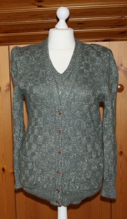 Jacke CHIWITT salbei-silber Gr. 38