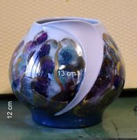 Schöne Keramik Vase, Blumenvase, Handbemalt, Top Zustand