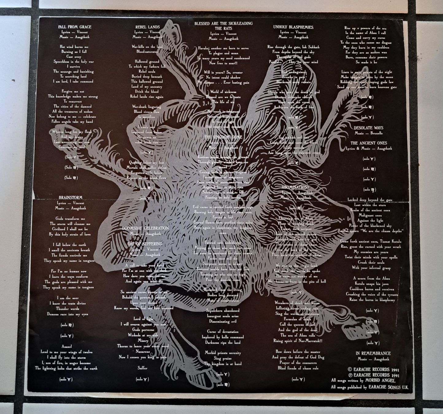 Dischi in vinile: Morbid Angel - Blessed are the Sick LP ORIGINAL – Usato da Solothurn venduto da Temple_of_Triton 2