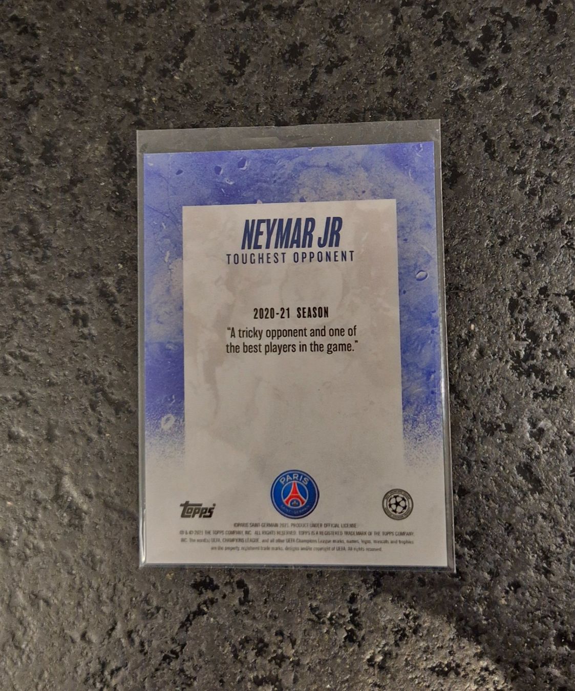 Topps Sammelbilder & Trading cards: Neymar Jr. /49 - PSG - Topps – Neu (gemäss Beschreibung) aus Burg AG von Danoe 1
