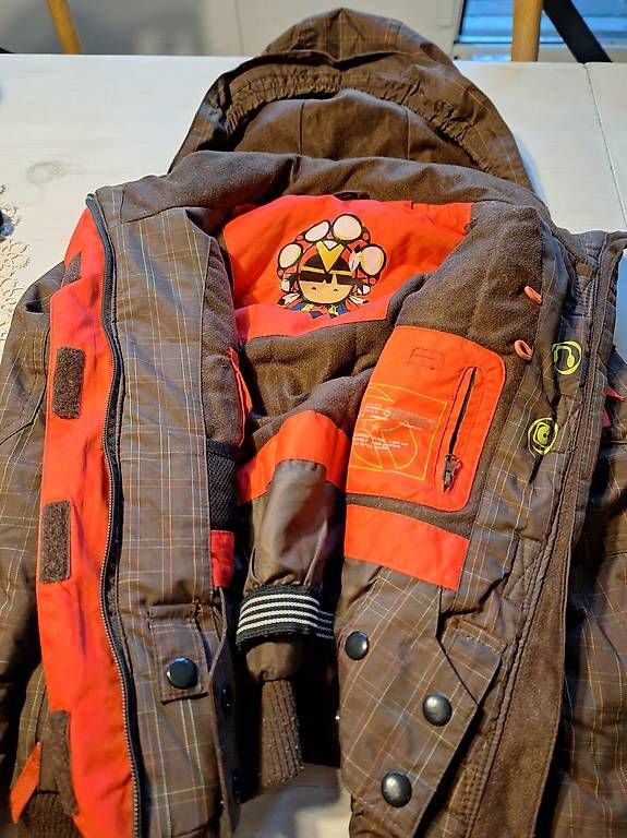 Giacche & Cappotti: Boys Braun Ski Jacket 128 – Usato da Dällikon venduto da Martisw7 1