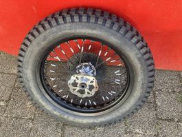 Hinterrad zu Trial Motorrad
