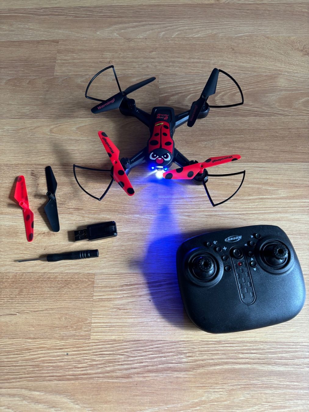 Carson Modellismo RC: Carson X4 Angry Bug Drohne Quadcopter – Nuovo (secondo la descrizione) da Winterthur venduto da sutti02 2