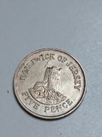 Jersey 5 pence 1983 Queen Elizabeth II pièce de monnaie