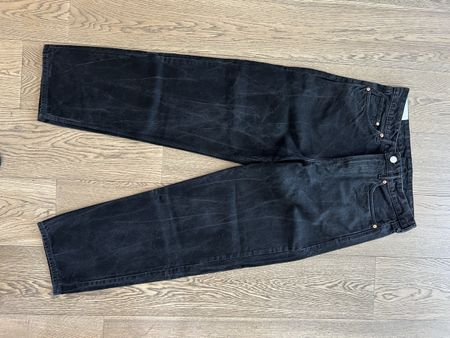 Schwarze H&M Loose Jeans, Grösse 32/32 - Top Zustand!