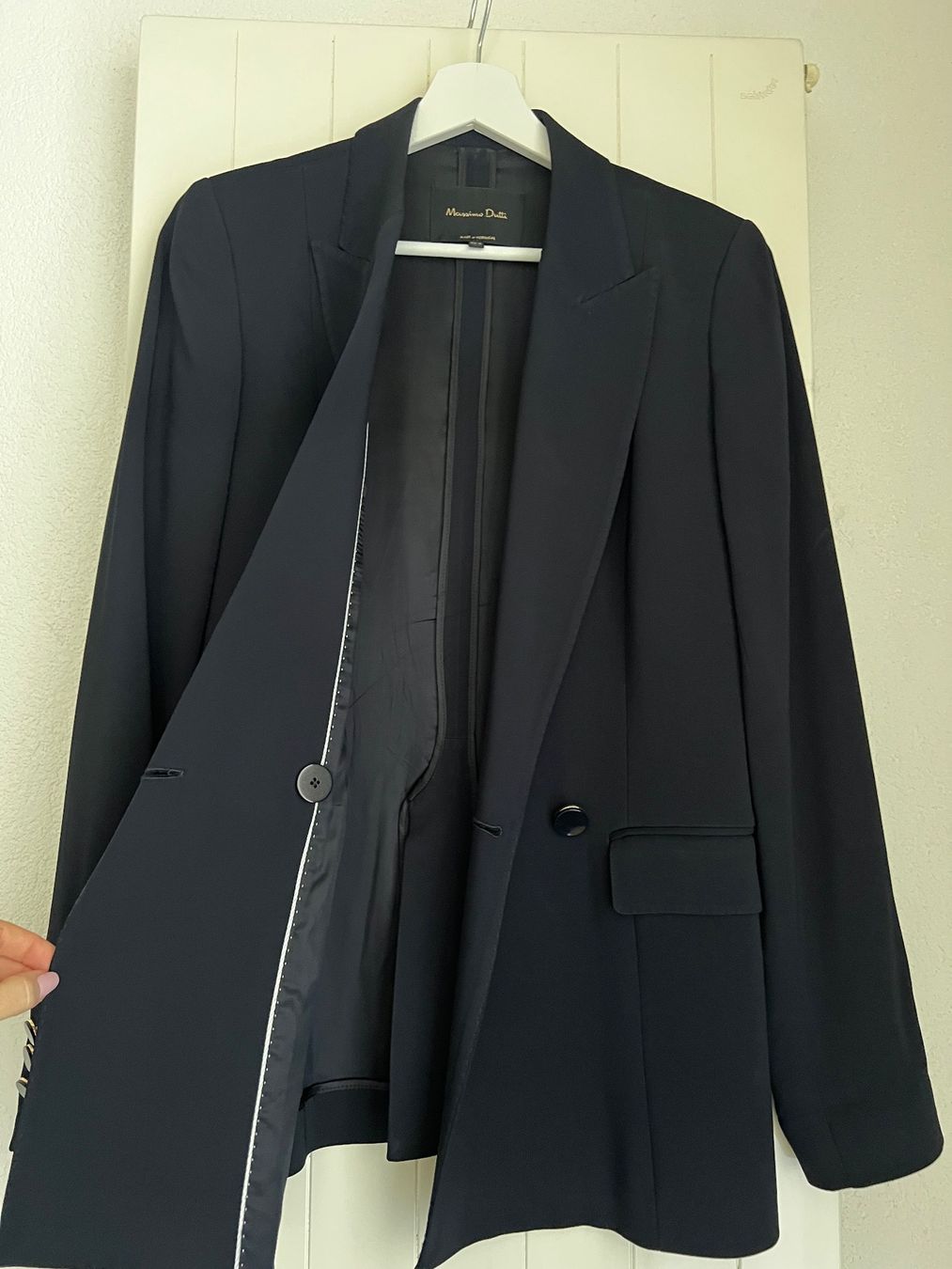 Massimo Dutti Giacche: Massimo Dutti double breasted crepe blazer – Usato da Adliswil venduto da nat_7q7l 2