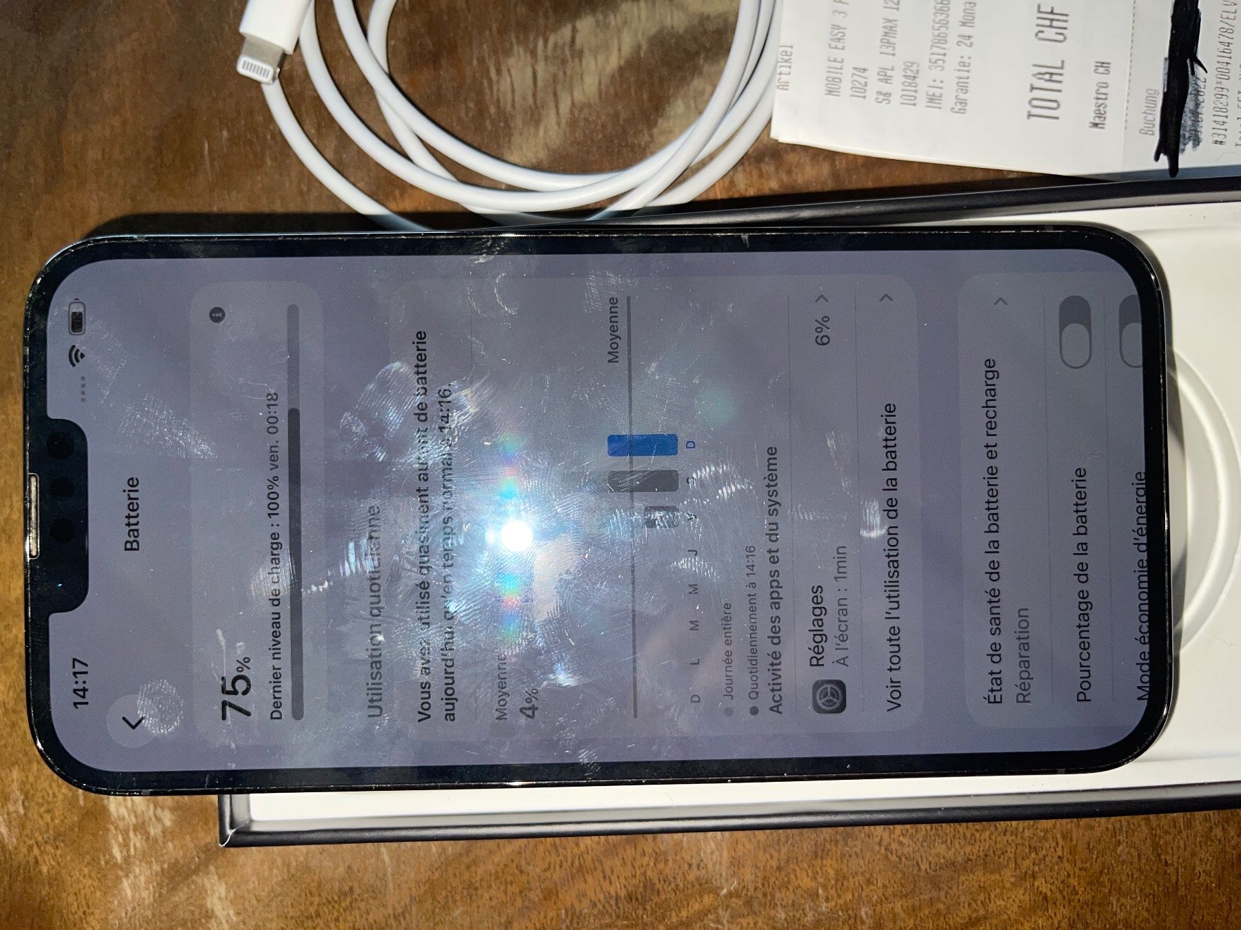 Apple Handys / Smartphones: iPhone 13 Pro Max 128 GB – Gebraucht aus Meyrin von fac_f8lj 3