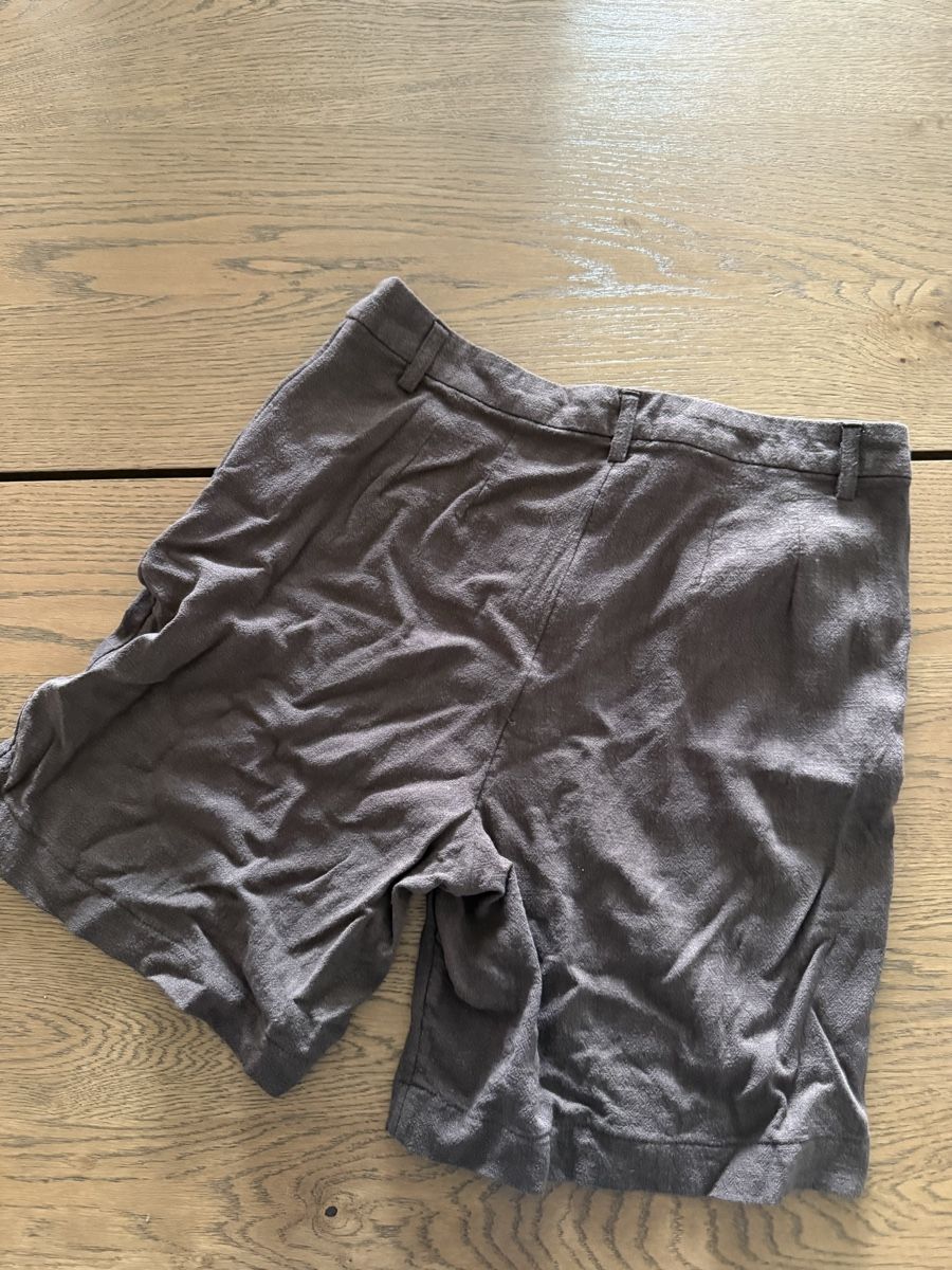 Pantaloni: OBJECT Damen Shorts Grösse 36 Braun Leinen – Nuovo (secondo la descrizione) da Uster venduto da Marciii 1