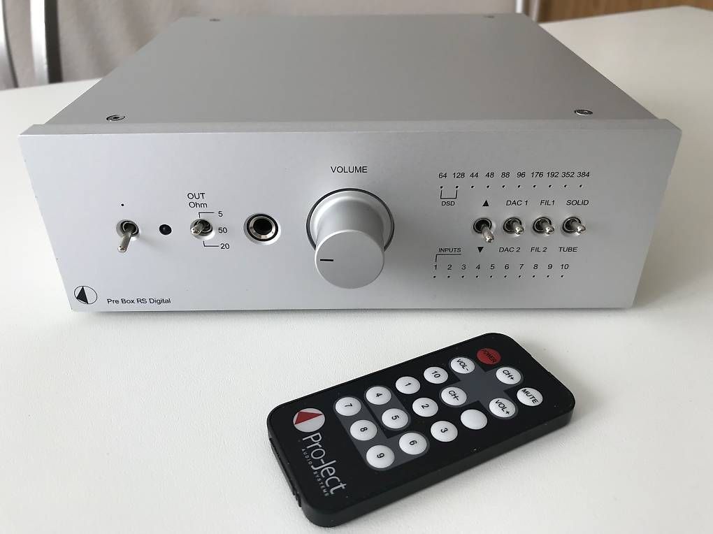 Pro-ject Convertitori: Pro-ject Pre Box RS Digital DAC - Preamplifier - Headamp – Usato da Basel venduto da decdecdec