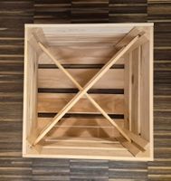 Holzkiste, Weinregal, gebraucht, ideal für den Keller!