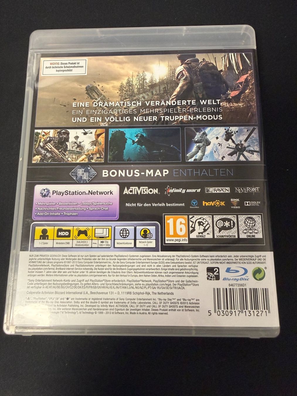 Sony Giochi: Call Of Duty Ghost - PS3 – Usato da Pont-de-la-Morge venduto da Darfal 2