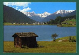 Davos, Davosersee, 1993, gelaufen, Grossformat