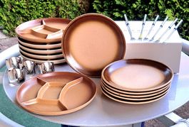 Grill-/Fondue Tellerset (26-teilig)