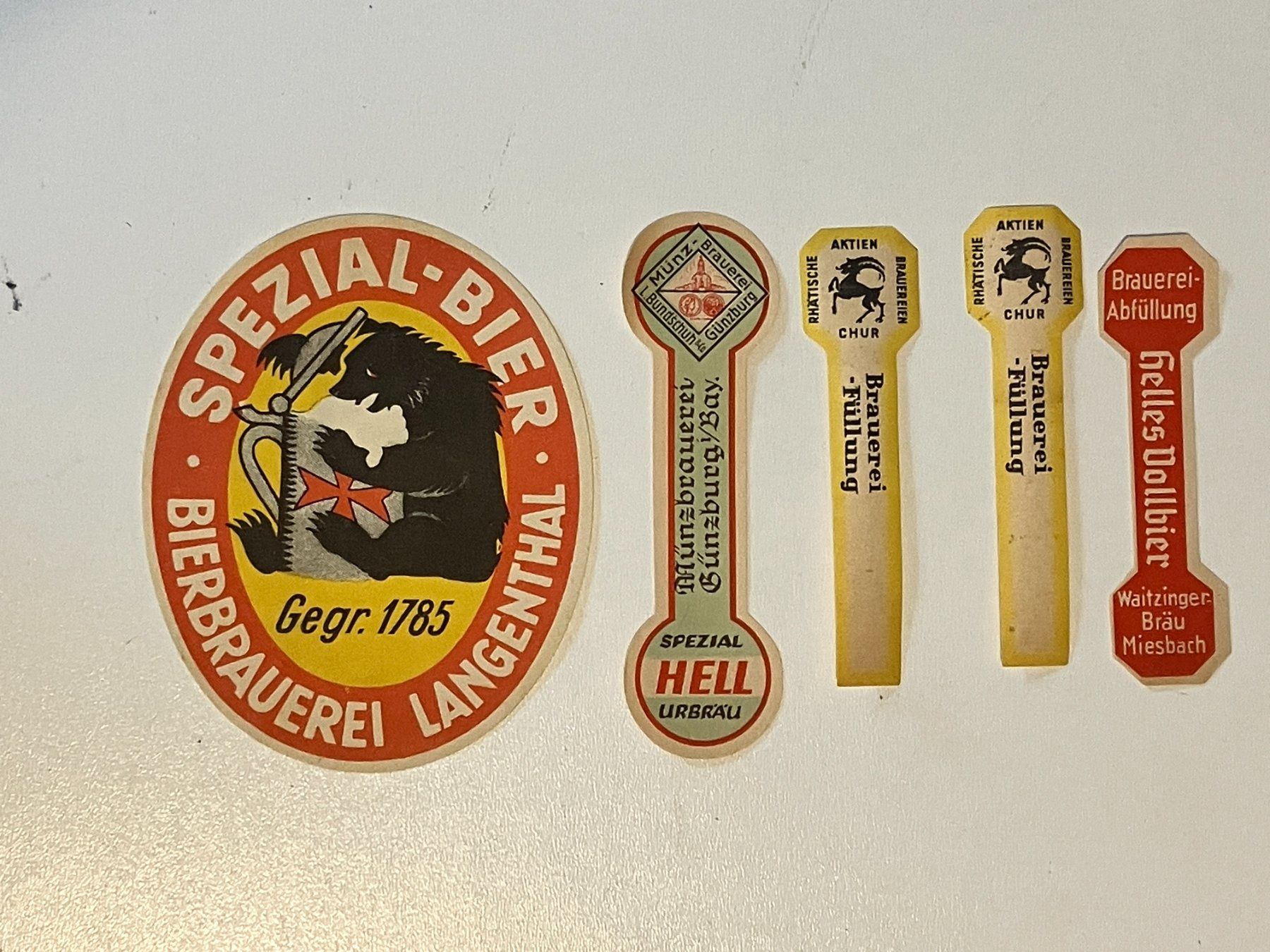 Sticker: diverse Bieretiketten – Usato da Basel venduto da djwwpp