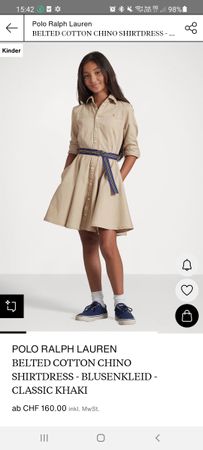 Polo Ralph Lauren Hemdblusenkleid grösse 10