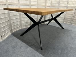 Auszugtisch FANCY Wildeiche Bassano 200/250/300 x 100 cm