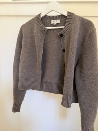 COS Strickjacke Wolle braun Grösse XS guter Zustand