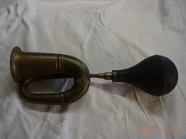 Alte, seltene Auto-Hupe / Velo-Hupe, Oldtimer-Horn Top!