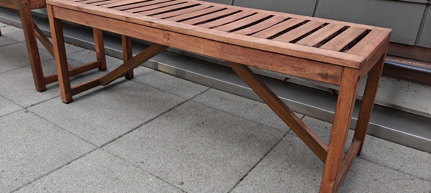 Panchine: 2x Holzbank Gartenbank – Usato da Langenthal venduto da Josefiiina 4