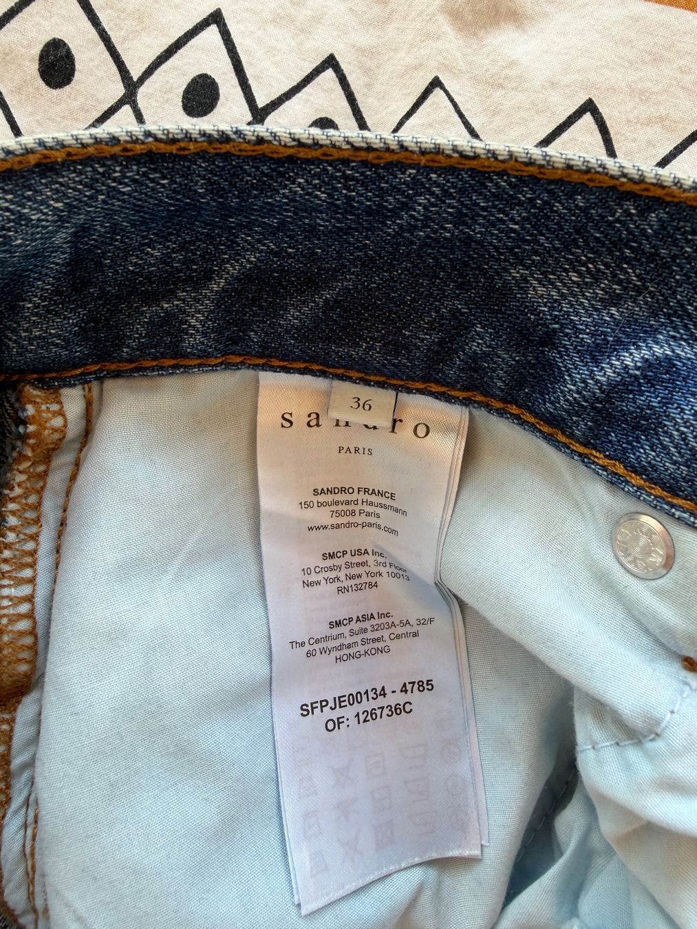Sandro Jeans: Sandro Jeans Blue Size 36 – D'occasion à Grandvaux par b_lucia_s 2