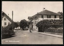 Meisterschwanden, Strassenpartie mit Gas