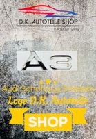 Audi A3 Emblem Schriftzug Logo NEU in Chrom