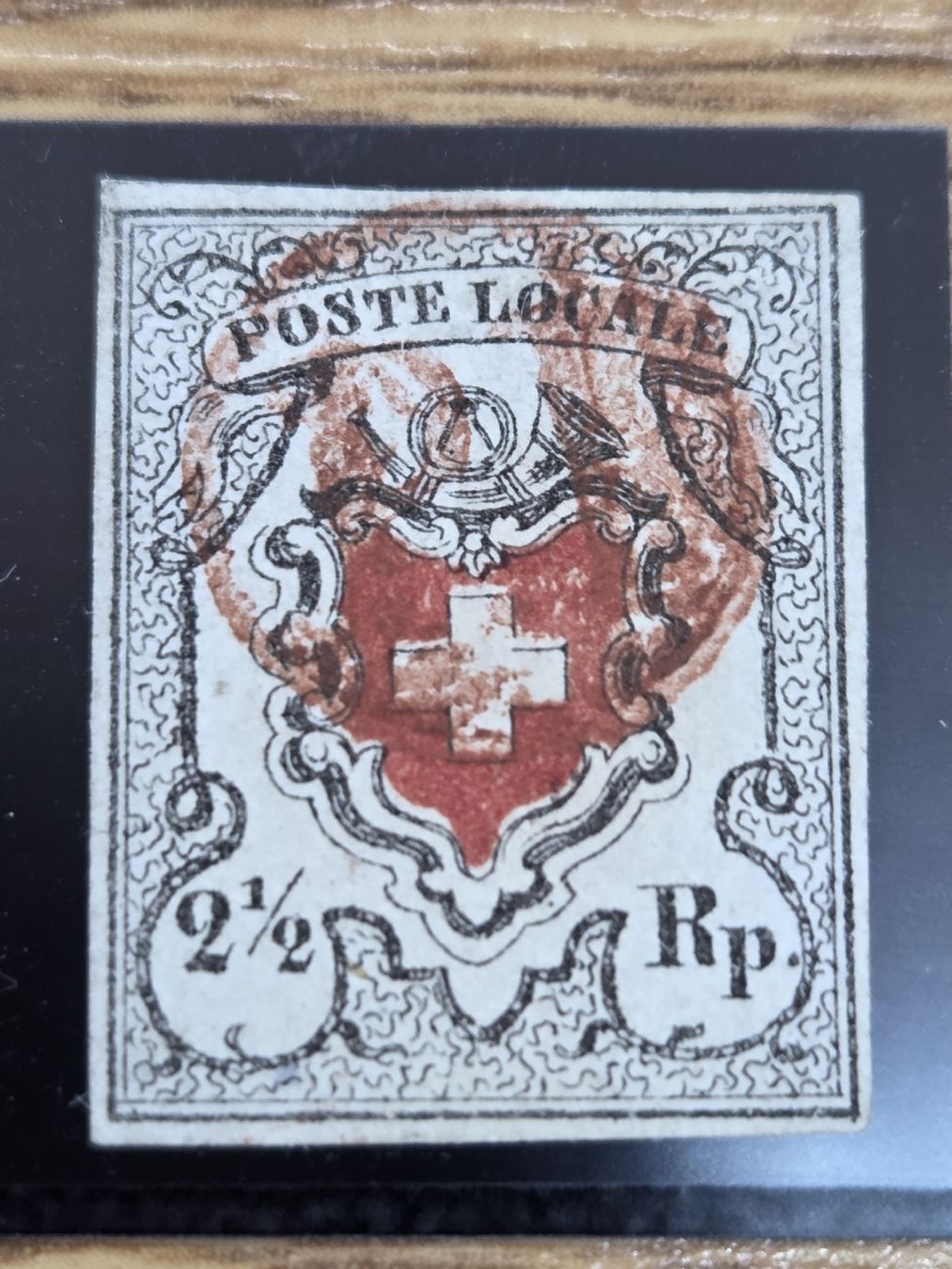 Alle Briefmarken: Poste Locale 14II Kat.2100.- mit Befund – Gebraucht aus Buttikon SZ von Mstrubeli