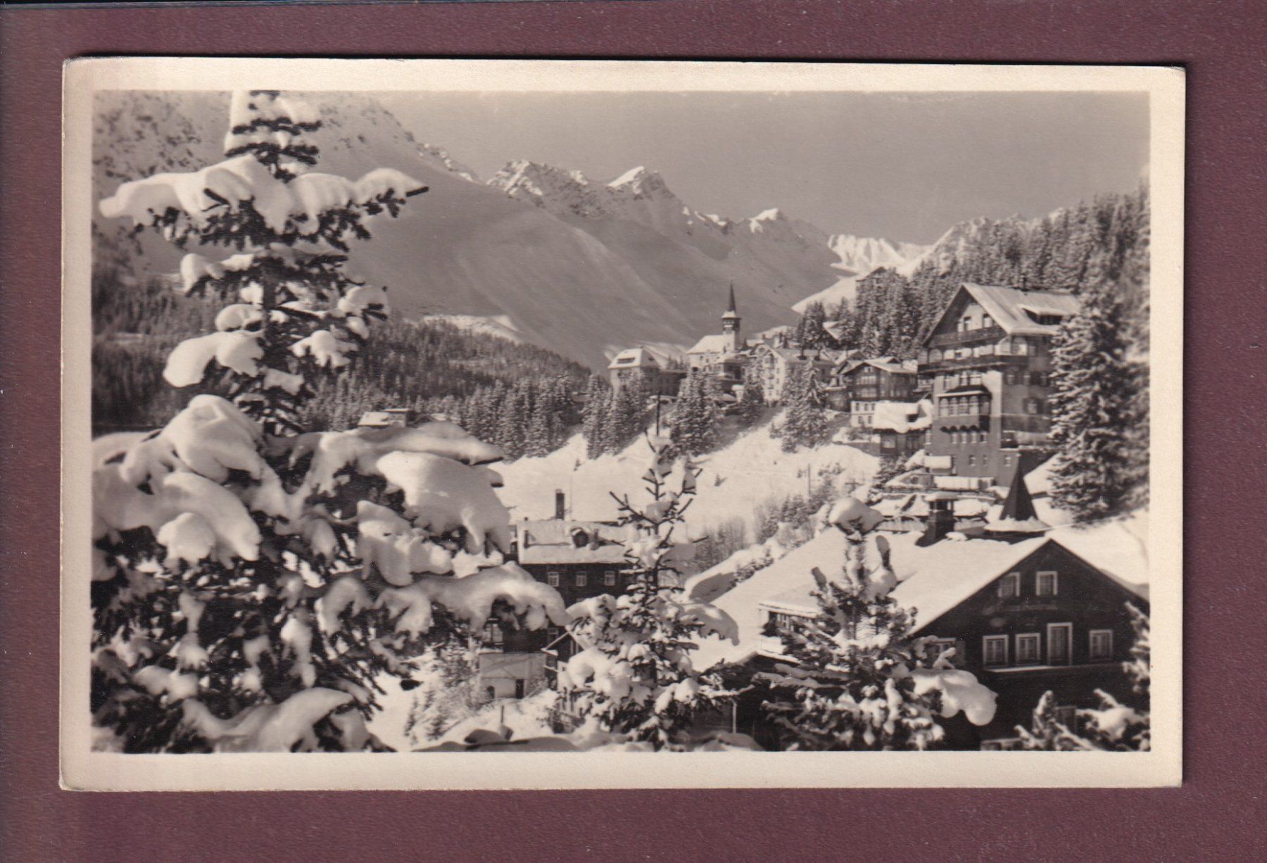 Ansichtskarten: AROSA - Teilansicht – Gebraucht aus Pully von nicecards
