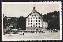 AK Fribourg, La Caserne, 1948