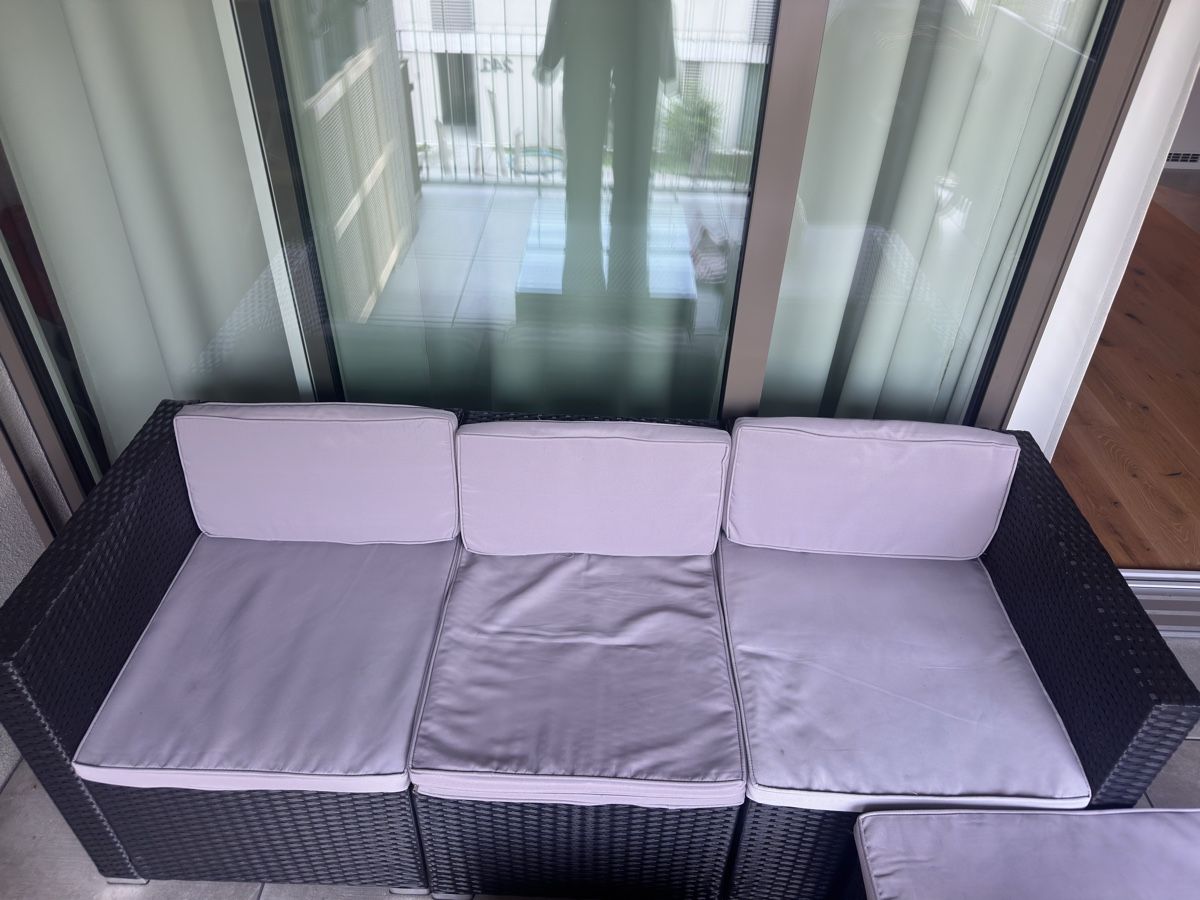 Set di tavolo e panche: Gartenlounge Polyrattan – Nuovo (secondo la descrizione) da Chur venduto da Lorena7 1