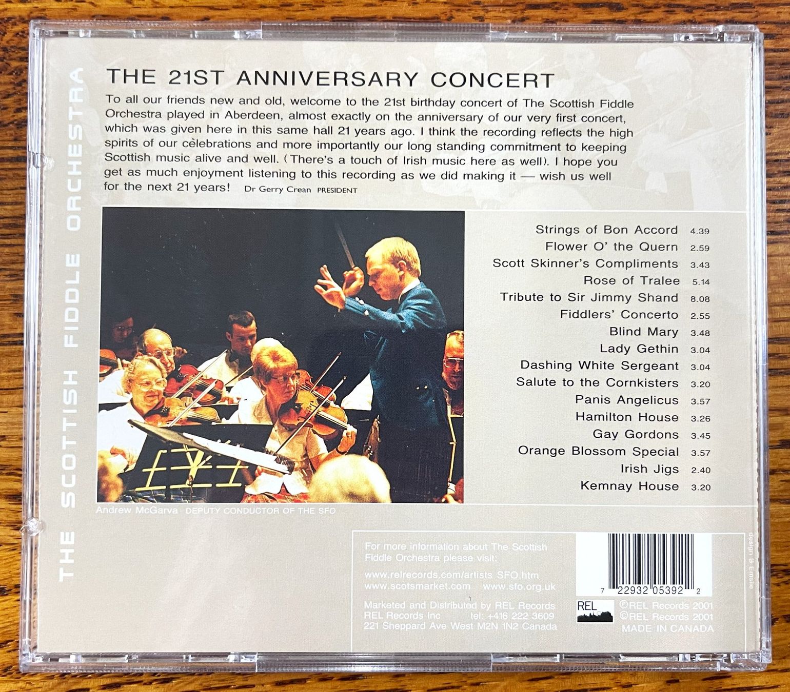 CD: The Scottish Fiddle Orchestra: Anniversary CD – Usato da Oftringen venduto da Vucki 1