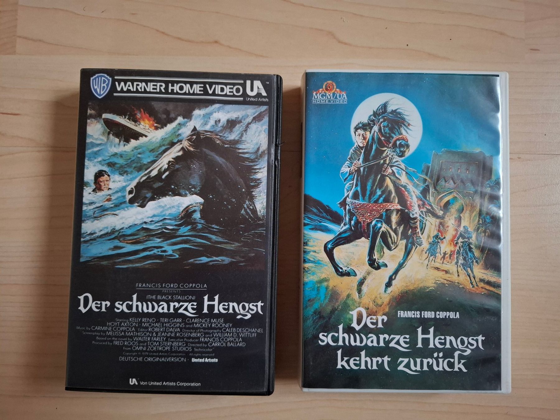 Tutti i VHS: VHS ,,Der schwarze Hengst,, – Usato da Oberurnen venduto da rotty80