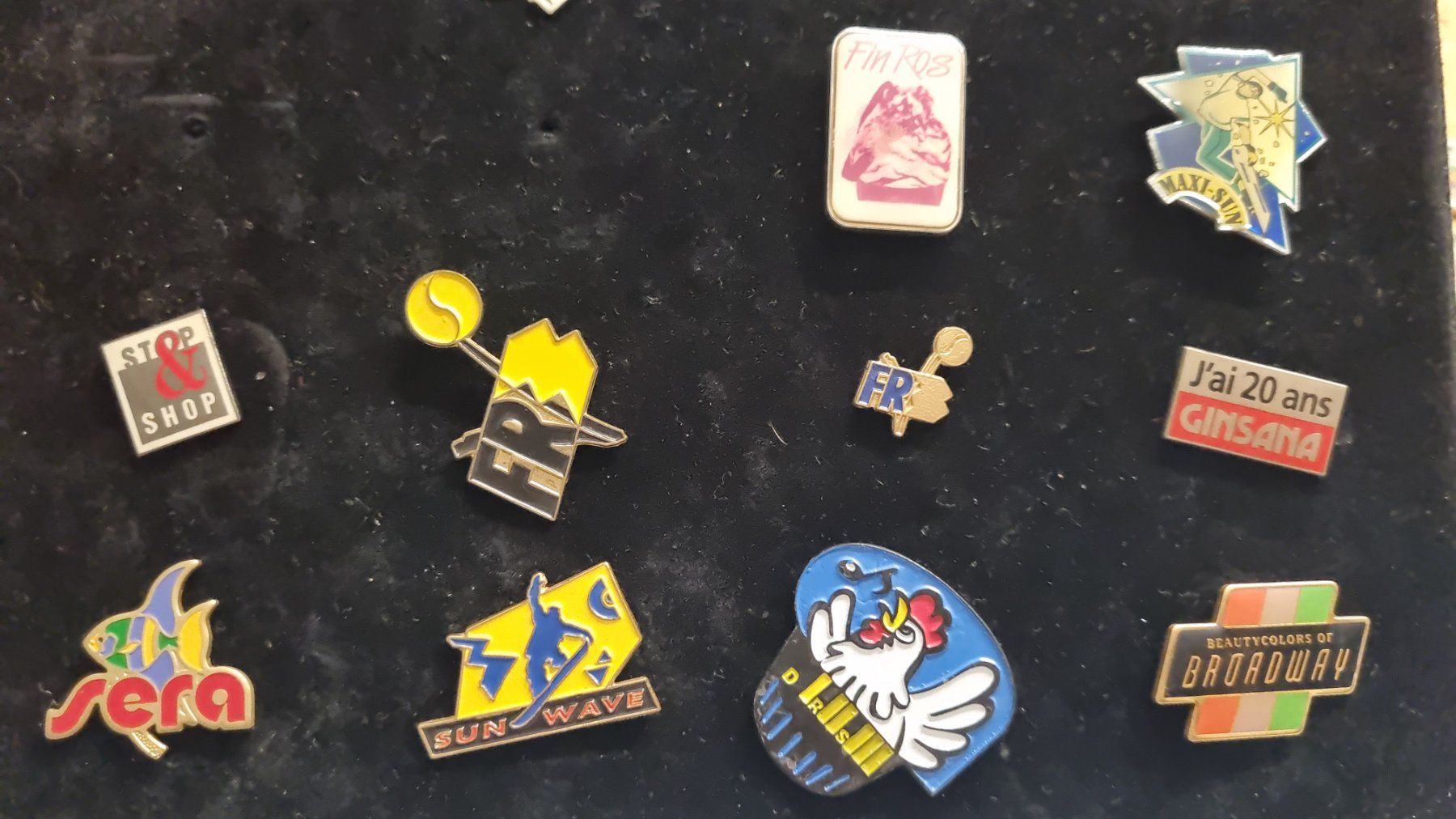 Placchette & Badge: 10 pin, sera, drs, ginsana, – Usato da Cugnasco venduto da FuoriTutto