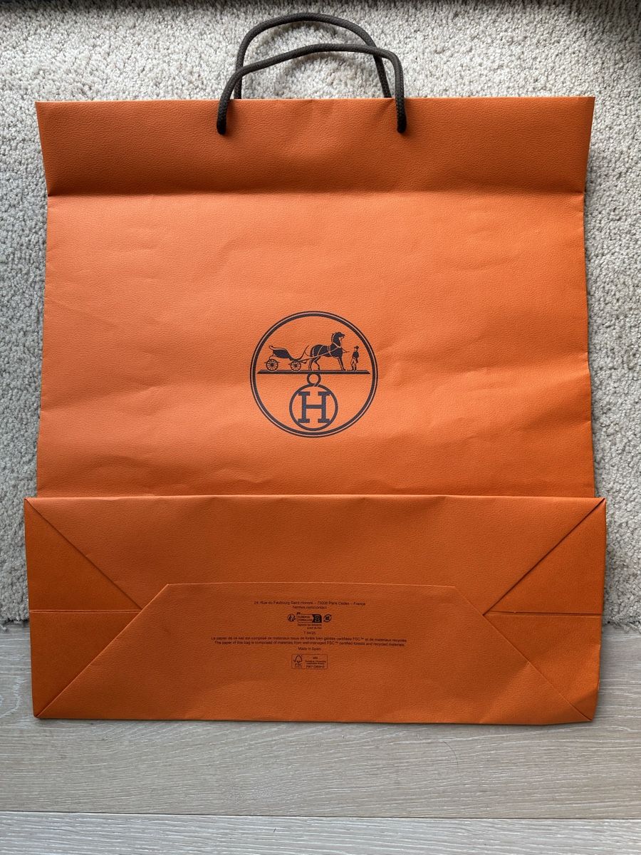 Hermès Borse: Hermès Geschenktasche, Orange – Usato da Küsnacht ZH venduto da Nano_zh 1