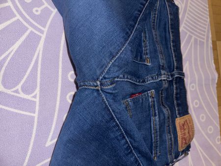 Levi's Jeans W28 Sommerliche Röhrenjeans mit Fransen 👖