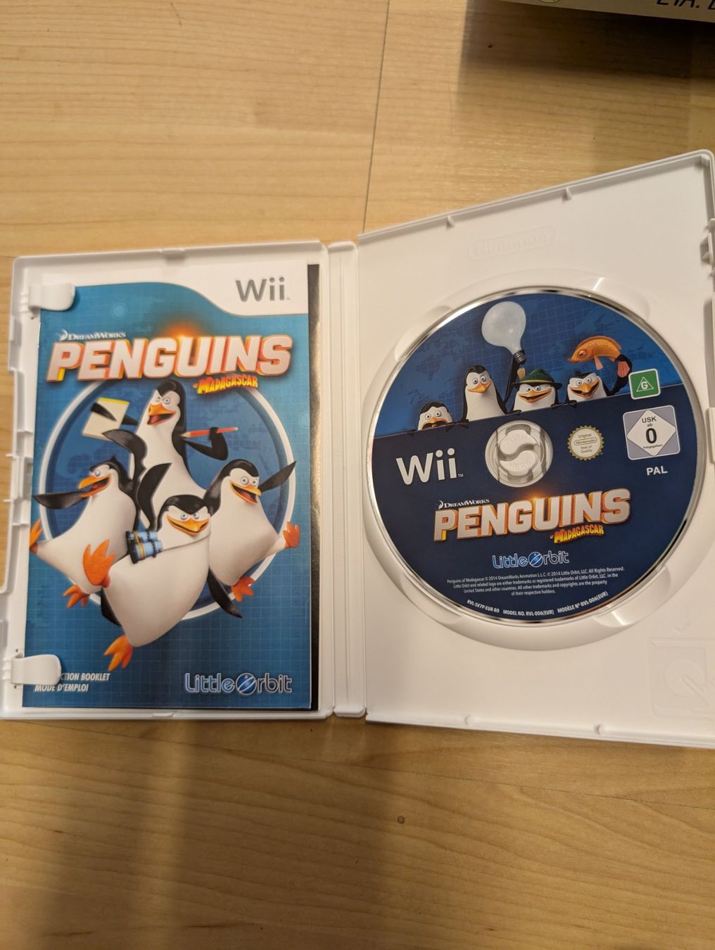 Spiele: I Pinguini di Madagascar Nintendo Wii – Gebraucht aus Giubiasco von Ticinerd 2