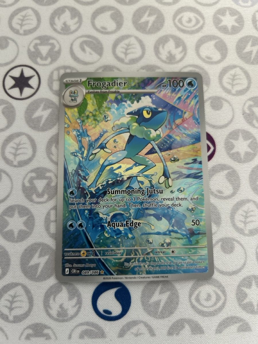 Pokémon Carte collezionabili: Chaos Rising Frogadier IR 089/086 – Nuovo (secondo la descrizione) da Zürich venduto da AinzCHF