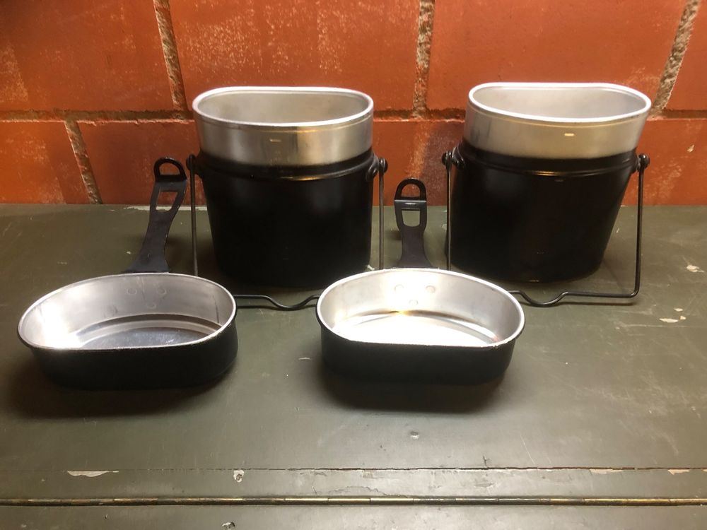 Kit de gamelle pour camping en aluminium