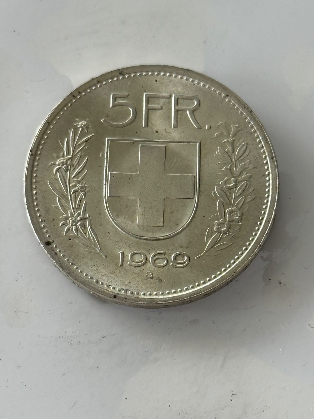 Tutti le monete: 5 Franken 1969  Silber – Usato da Wallisellen venduto da SWISS_SILVER1 1