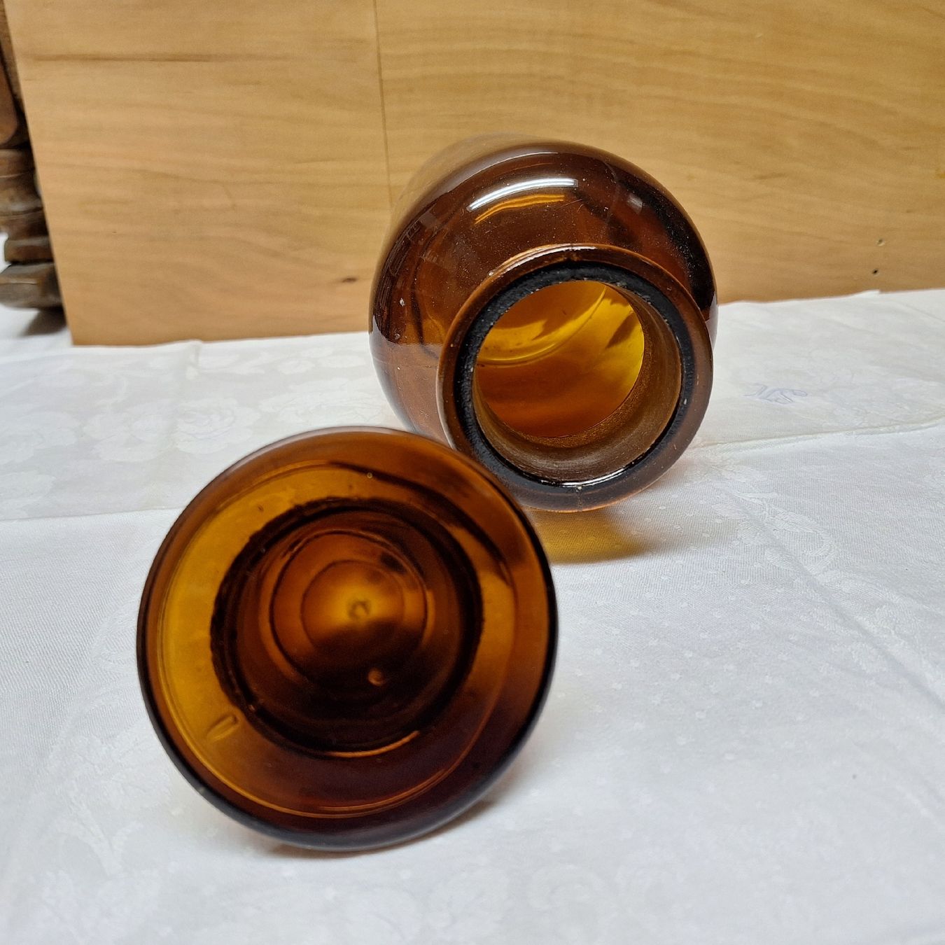 Laborzubehör: Versand möglich! Braune, grosse Apothekerflasche W1250 – Gebraucht aus Winterthur von Goldpipau 5