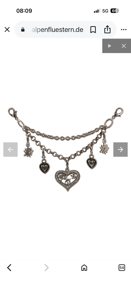 Pendentifs: Dirndl Charivari Strass-Herz – D'occasion à Wiesendangen par Jafani 2